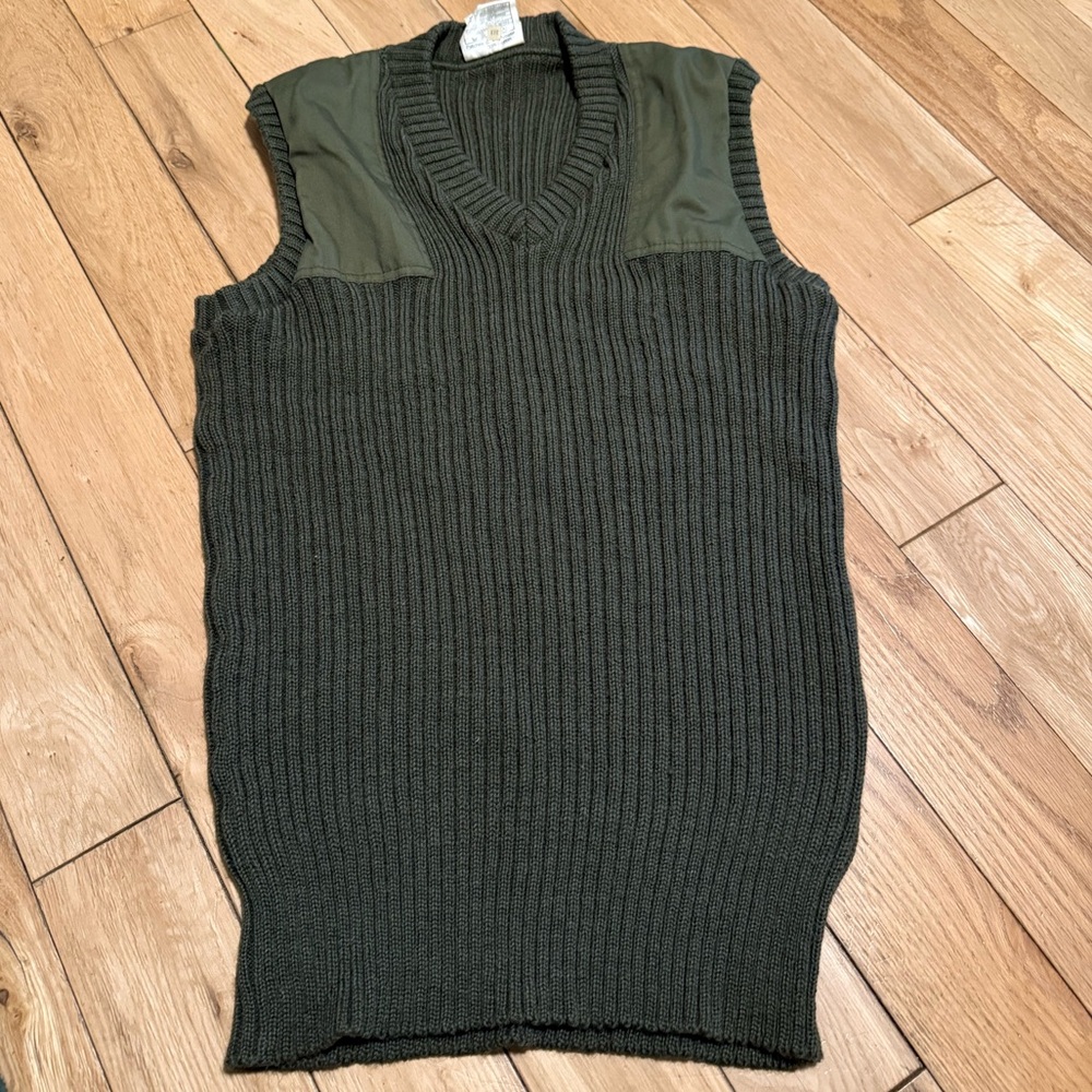 L.L.Bean Vintage Wool Sweater Vest | Made in England